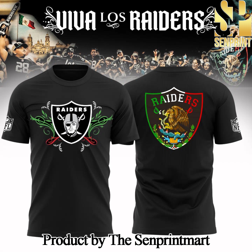 Las Vegas Raiders Mexico’s Independence Day 2024 Shirt SEN3249