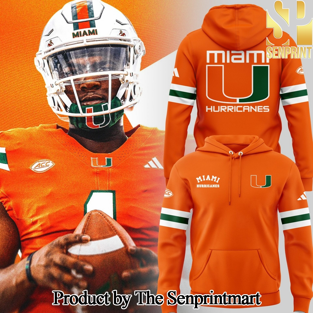 Miami Hurricanes x Michael Irvin Hoodie SEN3284