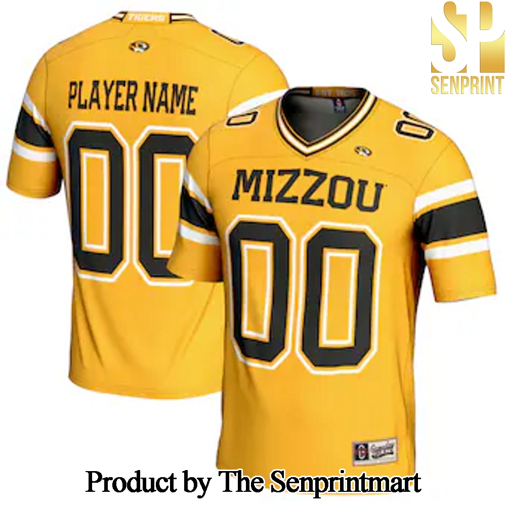 Missouri Tigers Football Custom Game For Sport Fans All Over Printed Jersey SEN3302