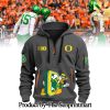 Oregon Ducks Football 2024 Half Zip Hoodies SEN3411