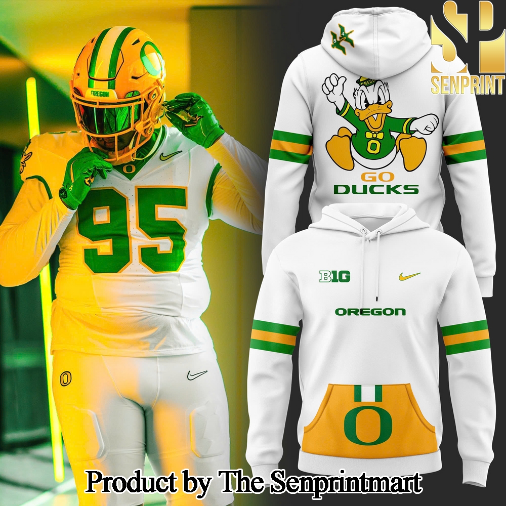 Oregon Ducks Football New 2024 Hoodie SEN3373