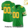 Oregon Ducks Mighty Oregon Throwback Football Custom Uniforms SEN3407