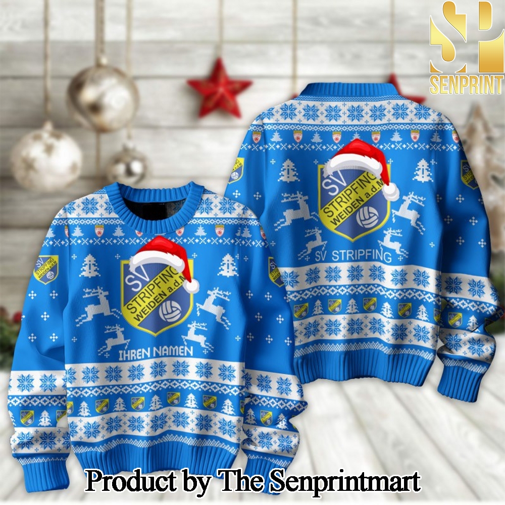 Admiral Bundesliga SV Stripfing For Christmas Gifts Ugly Christmas Holiday Sweater SEN2128