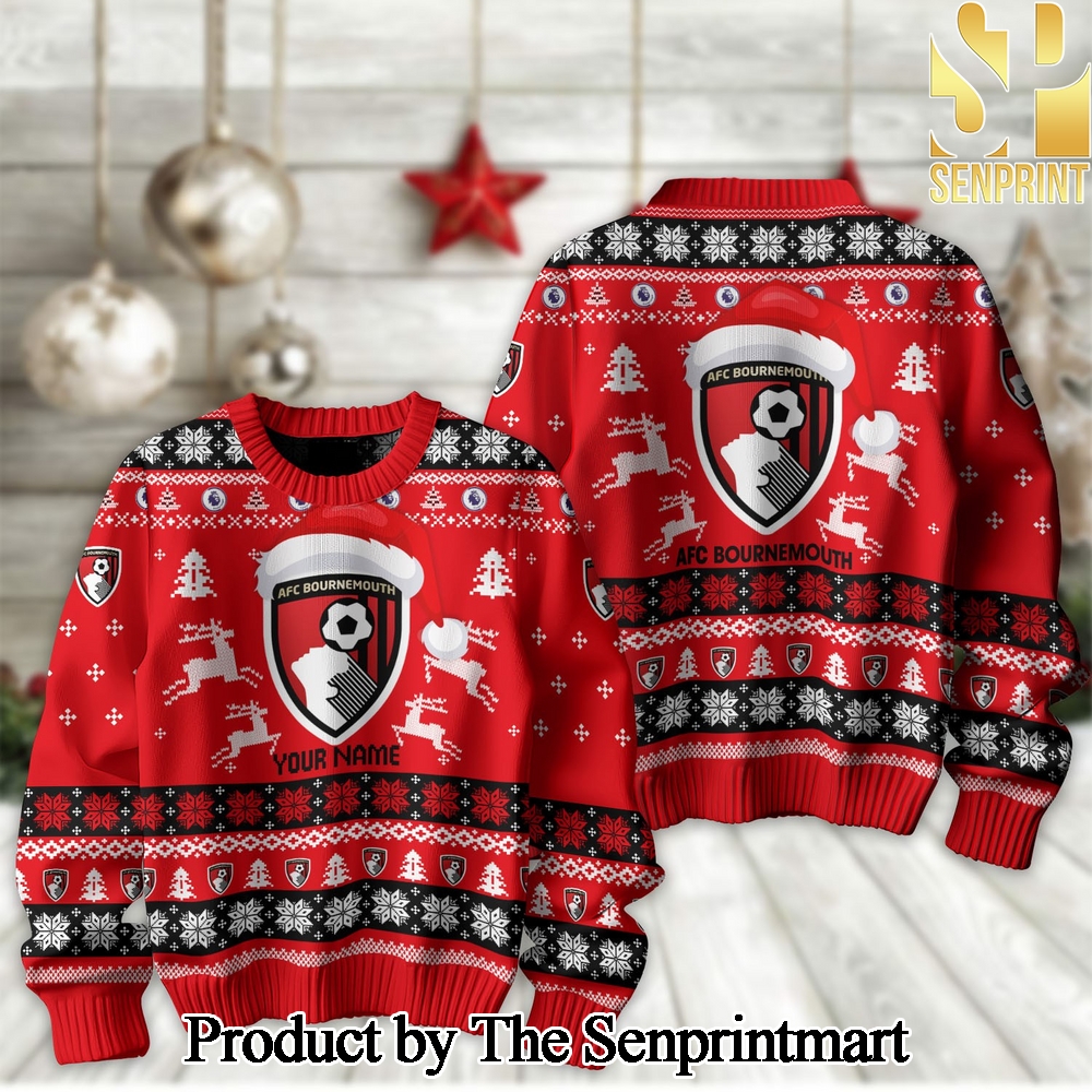 English Premier League A.F.C. Bournemouth Gift Ideas Sweater SEN2153