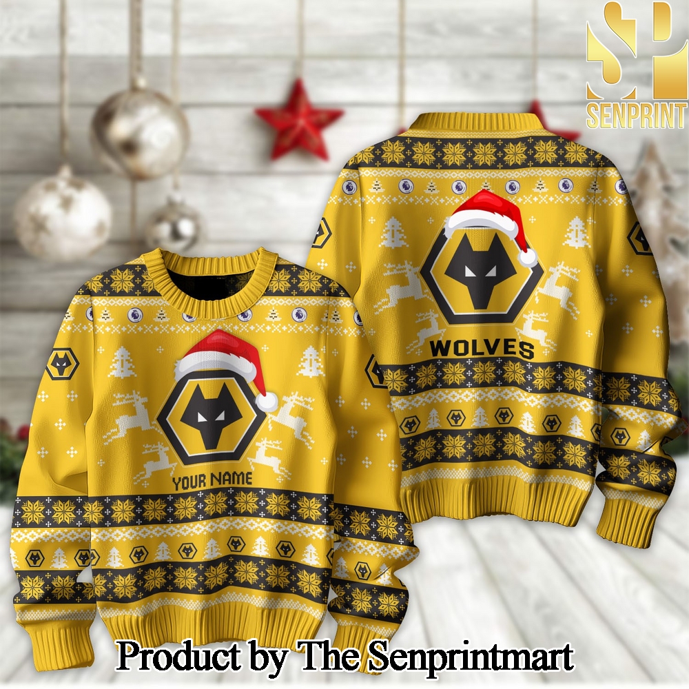 English Premier League Wolverhampton Ugly Christmas Sweater SEN2155