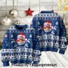 German Ice Hockey League PENNY DEL EHC Freiburg Knitting Pattern Ugly Christmas Sweater SEN2308