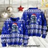 Ice Hockey National League and Swiss League EHC Basel For Christmas Gifts Ugly Xmas Wool Knitted Sweater SEN2190