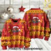 Ice Hockey National League and Swiss League EHC Chur Ugly Christmas Wool Knitted Sweater SEN2198