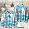 League 1 Olympique Lyonnais For Christmas Gifts Ugly Xmas Wool Knitted Sweater SEN2169