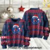 League 1 Olympique Lyonnais For Christmas Gifts Ugly Xmas Wool Knitted Sweater SEN2169