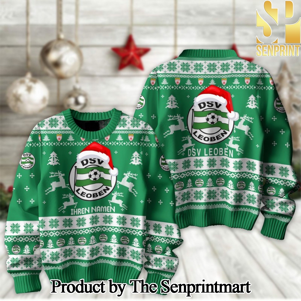 Admiral Bundesliga DSV Leoben For Christmas Gifts Knitting Pattern Sweater SEN2131