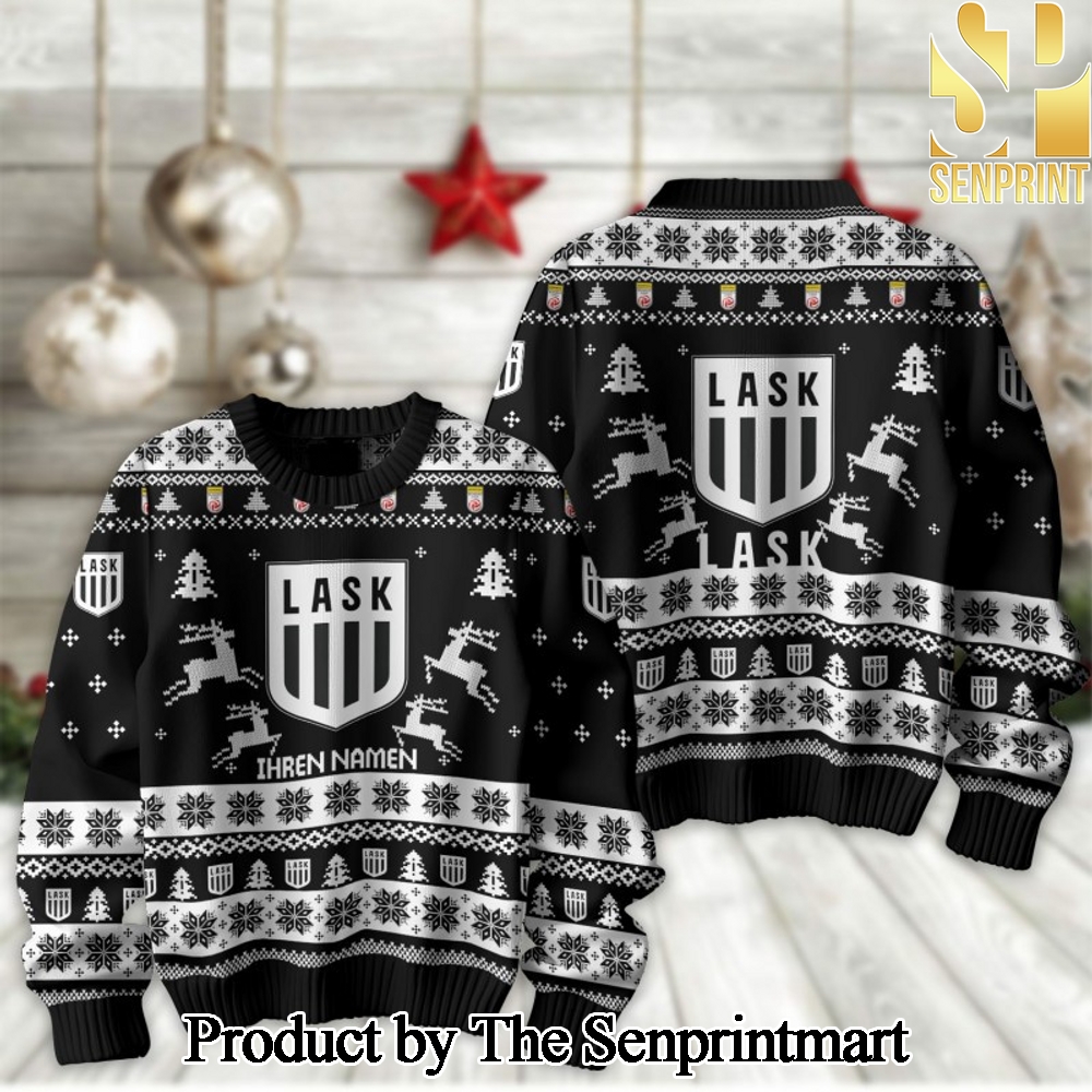 Admiral Bundesliga LASK Ugly Xmas Wool Knitted Sweater SEN2136