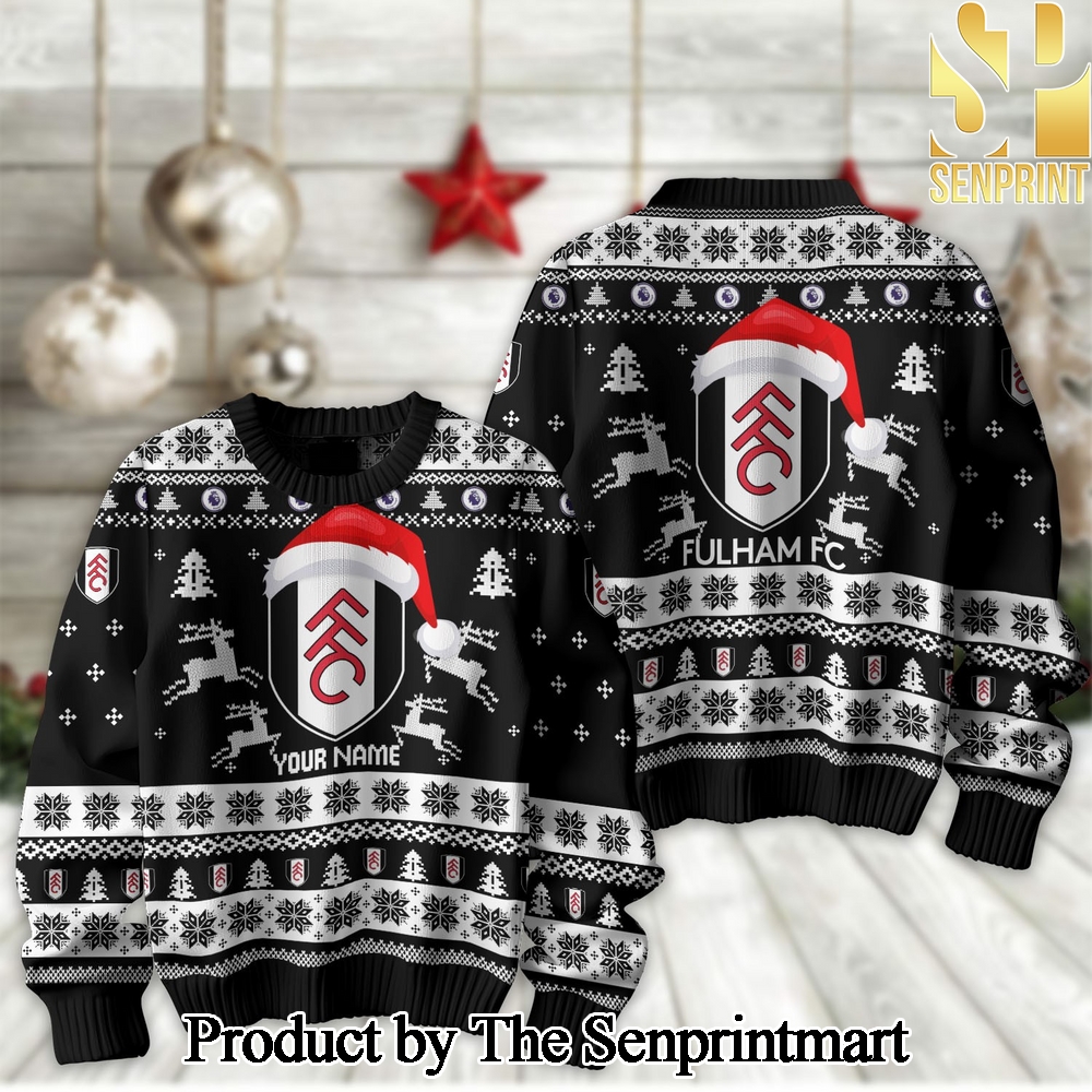 English Premier League Fulham Woolen Christmas Sweater SEN2145