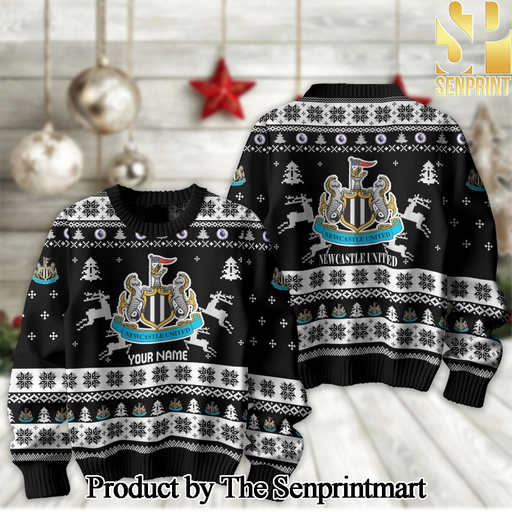 English Premier League Newcastle United Ugly Xmas Wool Knitted Sweater SEN2157