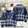 German Ice Hockey League PENNY DEL Dresdner Eislowen For Christmas Gifts Ugly Xmas Wool Knitted Sweater SEN2316