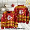 German Ice Hockey League PENNY DEL EHC Freiburg Knitting Pattern Ugly Christmas Sweater SEN2308