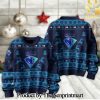 German Ice Hockey League PENNY DEL ESV Kaufbeuren Knitting Pattern Ugly Christmas Holiday Sweater SEN2309