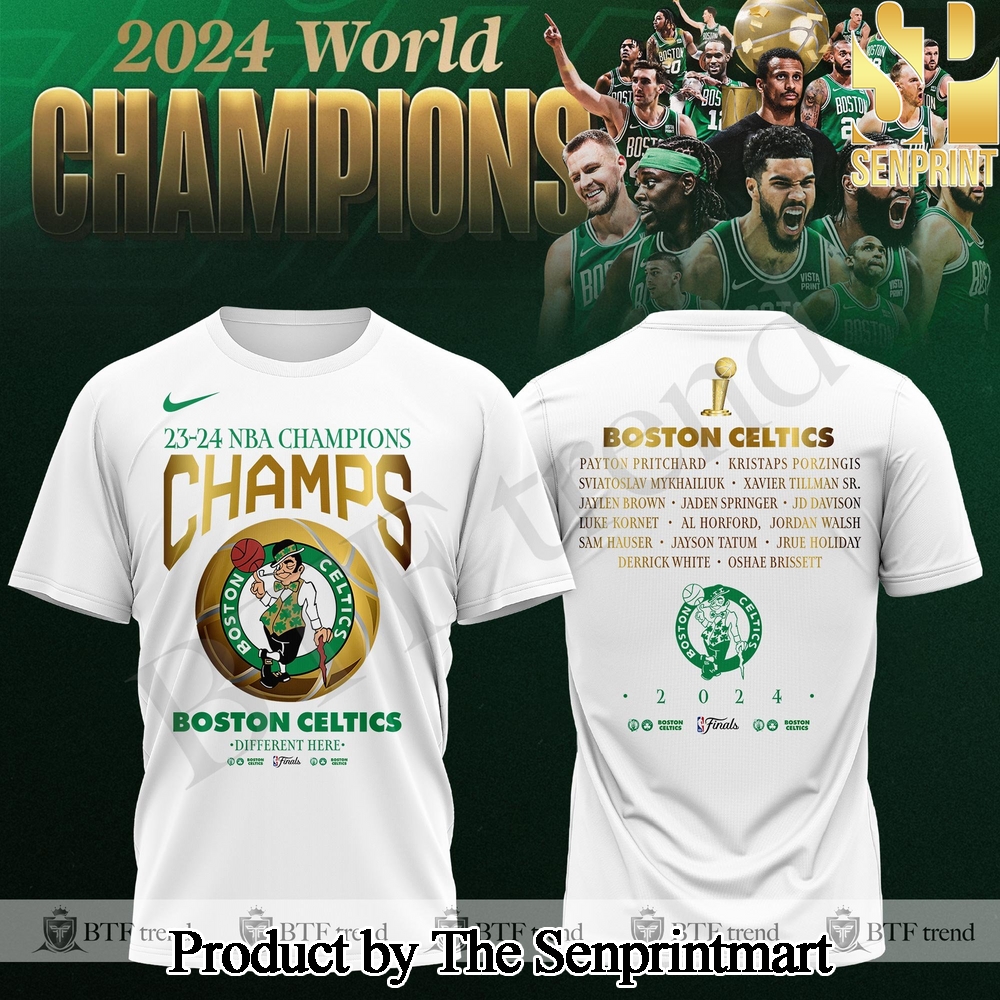 Boston Celtics 2024 NBA Finals Champions Shirt SEN2581