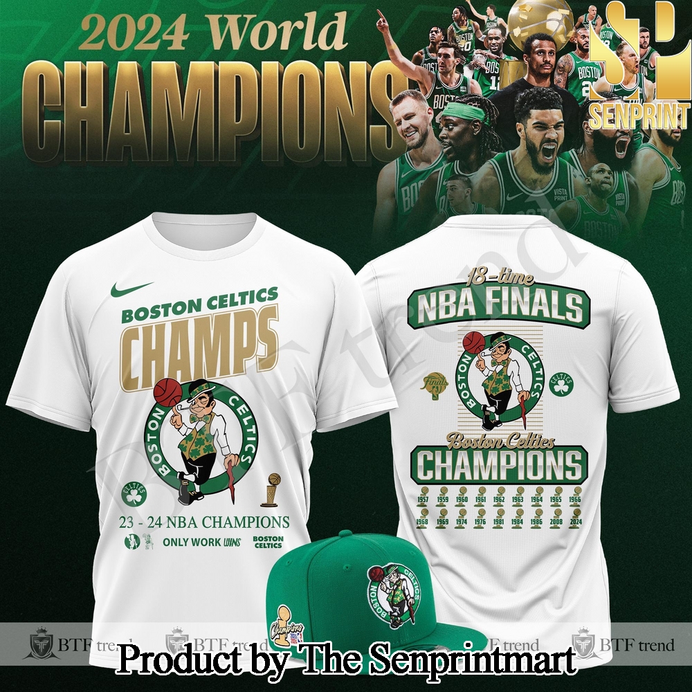 Boston Celtics 2024 NBA Finals Champions Shirt SEN2592