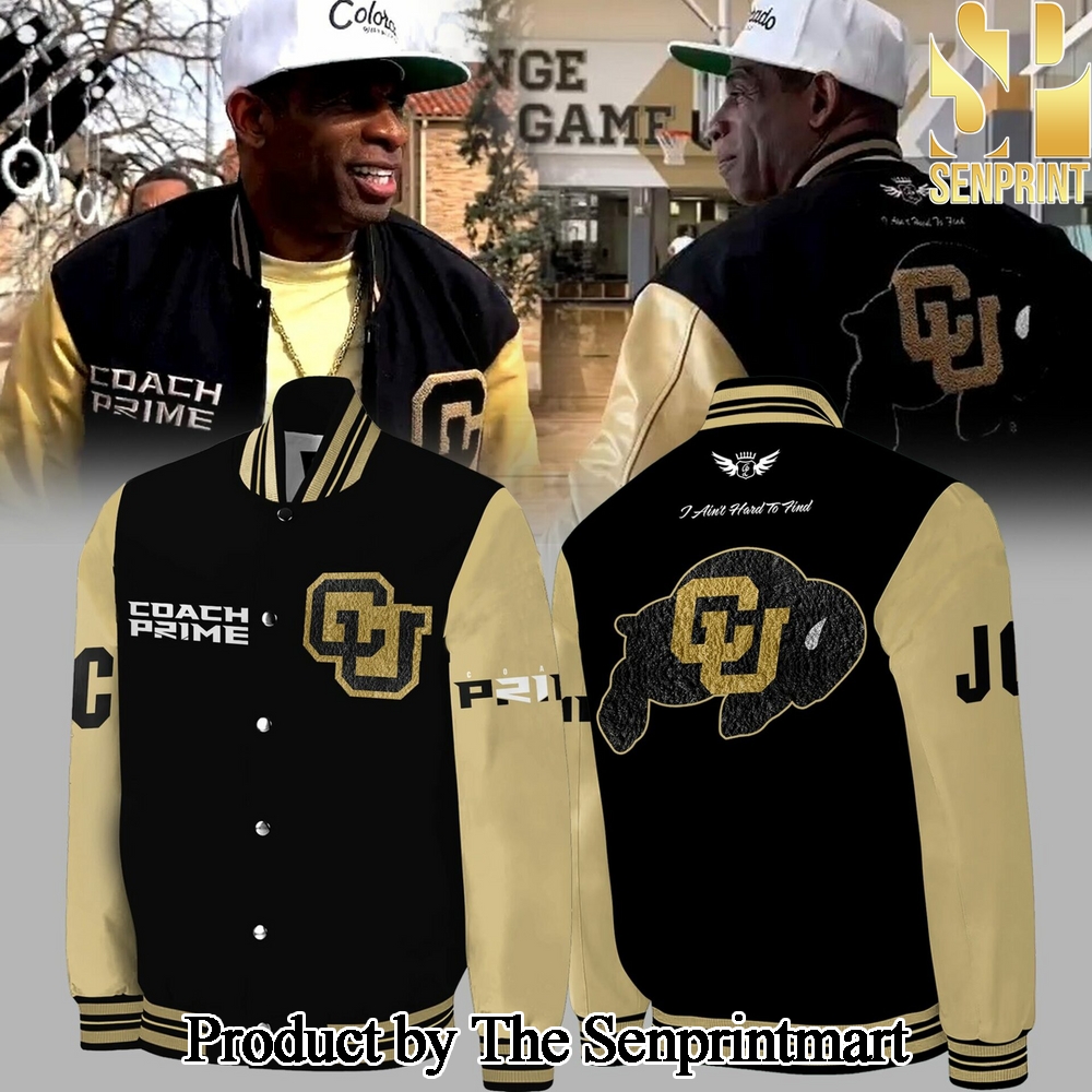 Colorado Buffaloes For Sport Fans Full Printed Baseball Jacket SEN2563