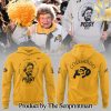 Colorado Buffaloes NCAA Limited Happy Birthday 100th Miss Peggy Yellow T-Shirt SEN2520