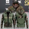 Colorado Buffaloes NCAA Veteran Camo Zip Hoodie SEN2542