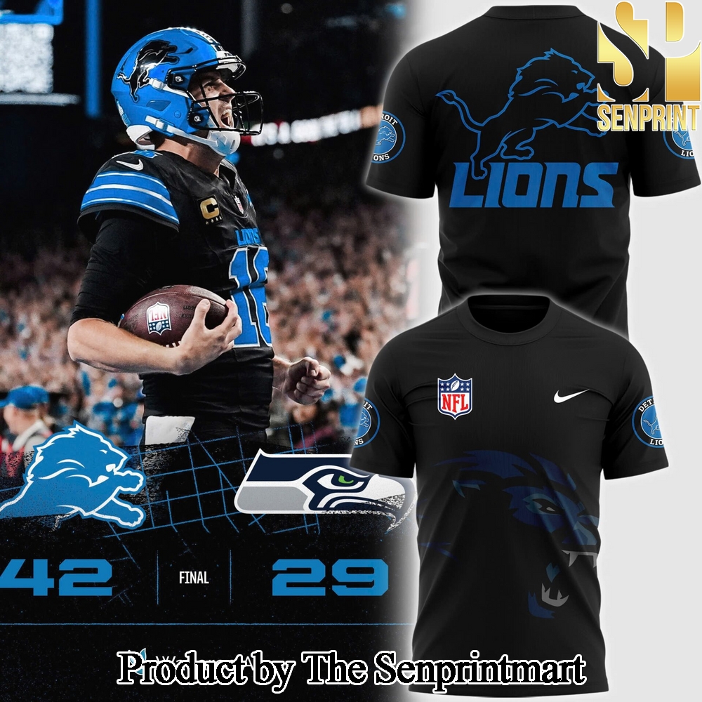 Detroit Lions 2024 Limited Incognito For Sport Fans Full Printed T-Shirt SEN2650