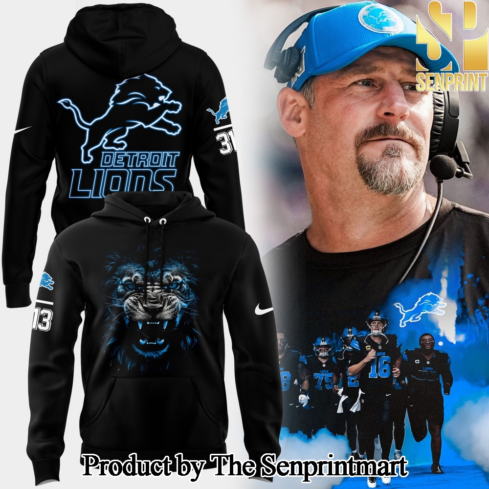 Detroit Lions 313 For Fans Full Printed Hoodie SEN2633