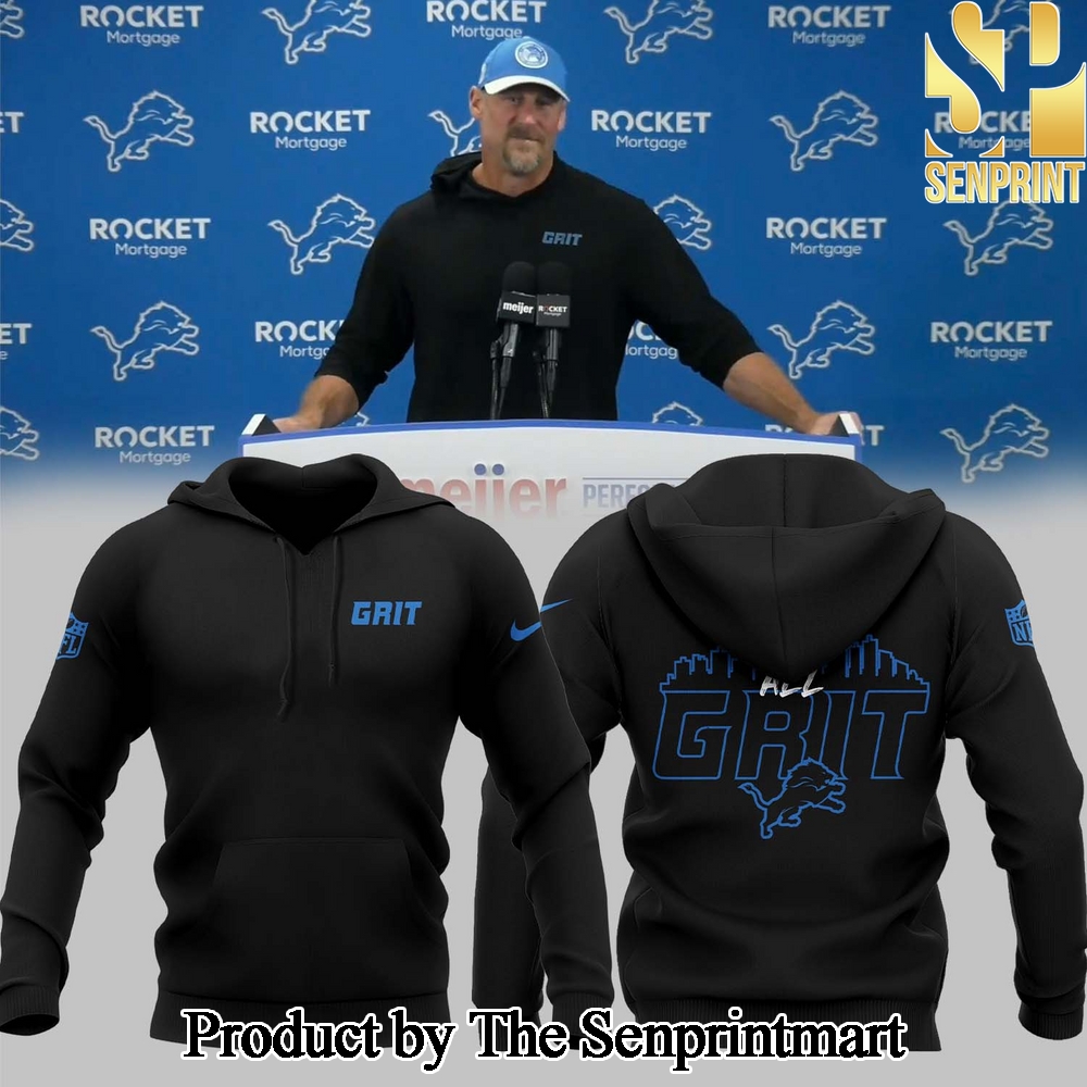 Detroit Lions GRIT For Fans Full Printed Hoodie SEN2662