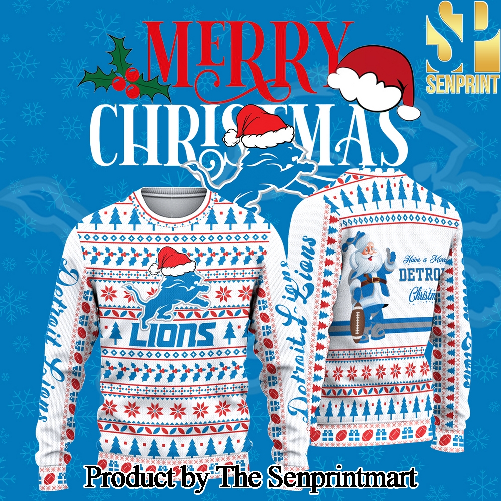 Detroit Lions NFL 2024 Limited Christmas Sweatshirt SEN2631