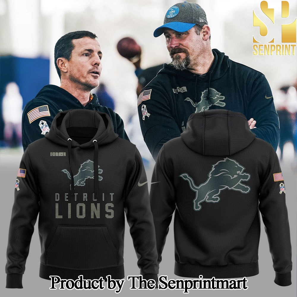 Detroit Lions Team 2024 All Over Printed Classic Limited Hoodie SEN2677