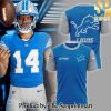 Detroit Lions Team 2024 Blue Throwback THE CLASSIC Ver2 Limited Hoodie SEN2670