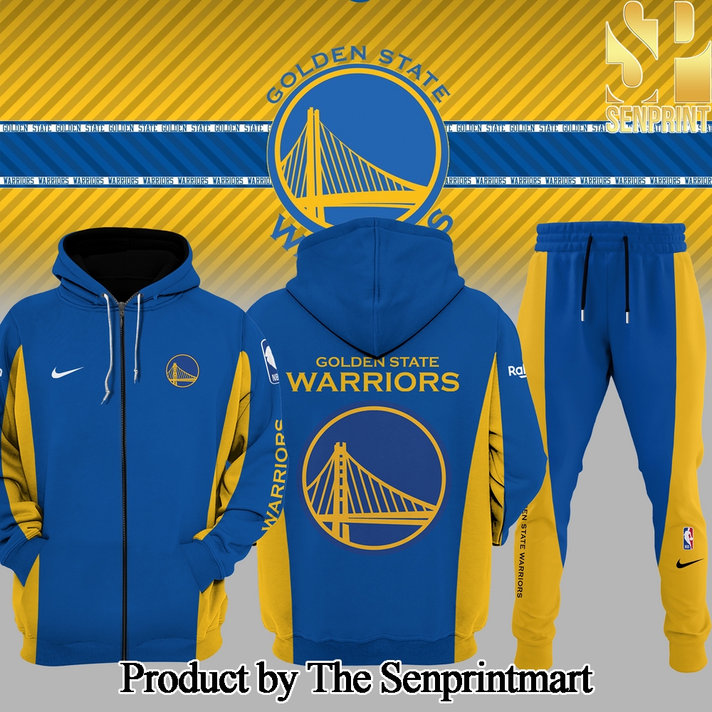 Golden State Warriors New 2023 Combo Hoodie Jogger SEN2699