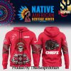 Kansas City Chiefs 2024 Native American Heritage Month Premium Limited Pullover Hoodie SEN2523