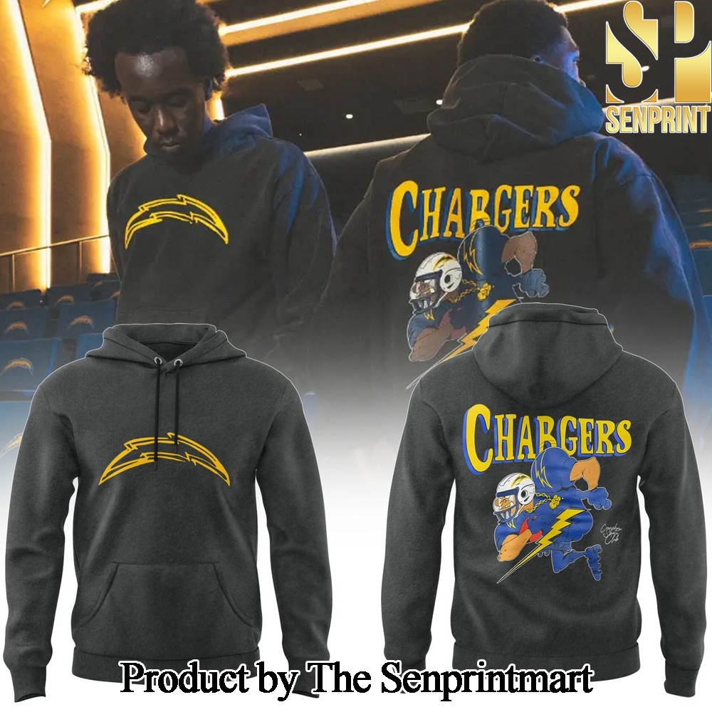 Los Angeles Chargers City Made For Sport Fans Full Printed Hoodie SEN2612