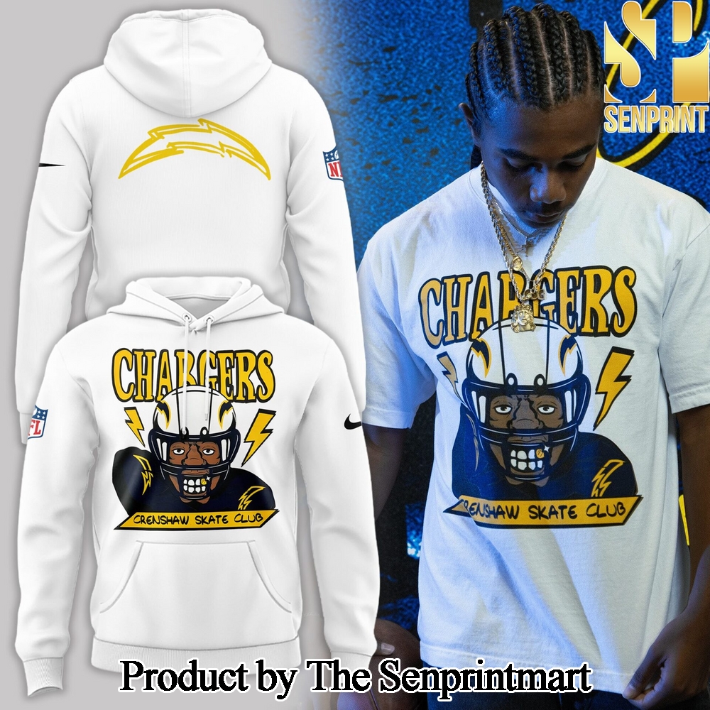 Los Angeles Chargers City Made For Sport Fans Full Printed Hoodie SEN2618