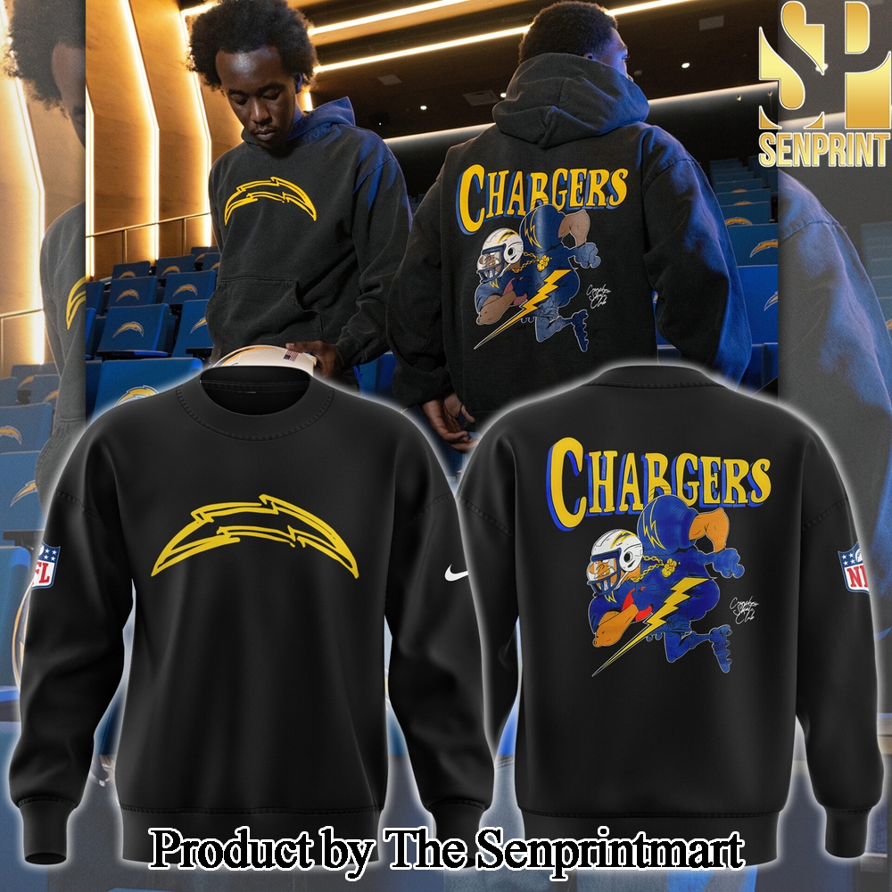 Los Angeles Chargers City Made For Sport Fans Full Printed Sweatshirt SEN2615