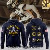 Navy Midshipmen Jolly Rogers All Over Printed Unisex Hoodie SEN2721