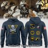 Navy Midshipmen Jolly Rogers All Over Printed Unisex Hoodie SEN2721