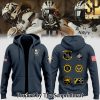 Navy Midshipmen Jolly Rogers For Fans Full Printed Zip Hoodie SEN2738