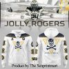 Navy Midshipmen Navy FB 2024 Gift Ideas All Over Printed White Hoodie SEN2801