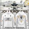 Navy Midshipmen Navy FB 2024 Limited Veterans Jolly Jogger White Hoodie SEN2806