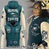 Philadelphia Eagles OVO x NFL Midnight Green Philly Special Zip Hoodie SEN2831