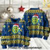 Ice Hockey National League and Swiss League HC Ambri-Piotta Knitting Pattern Ugly Christmas Holiday Sweater SEN2183