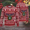 1 82 Field Artillery Regiment Ugly Christmas Holiday Sweater SEN0474