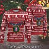 198th Light Infantry Brigade For Christmas Gifts Christmas Ugly Wool Knitted Sweater SEN0655