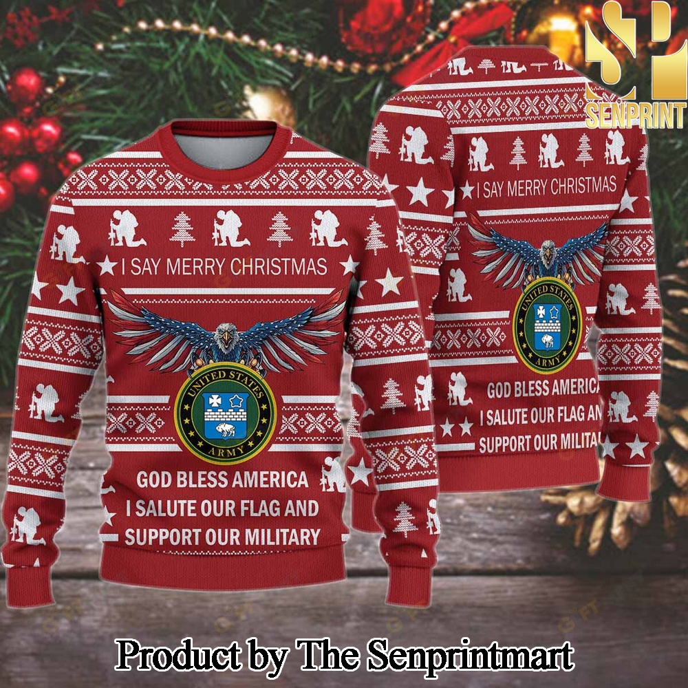 1st Battalion 17th Infantry Regiment 3D Printed Ugly Christmas Sweater SEN0434