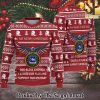 1st Battalion 52nd Infantry Christmas Ugly Wool Knitted Sweater SEN0685