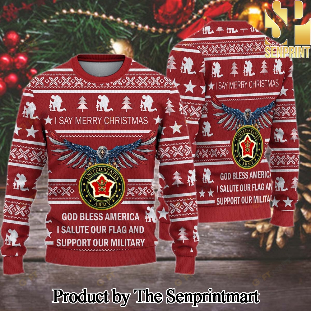 2nd Engineer Battalion For Christmas Gifts Christmas Ugly Wool Knitted Sweater SEN0676