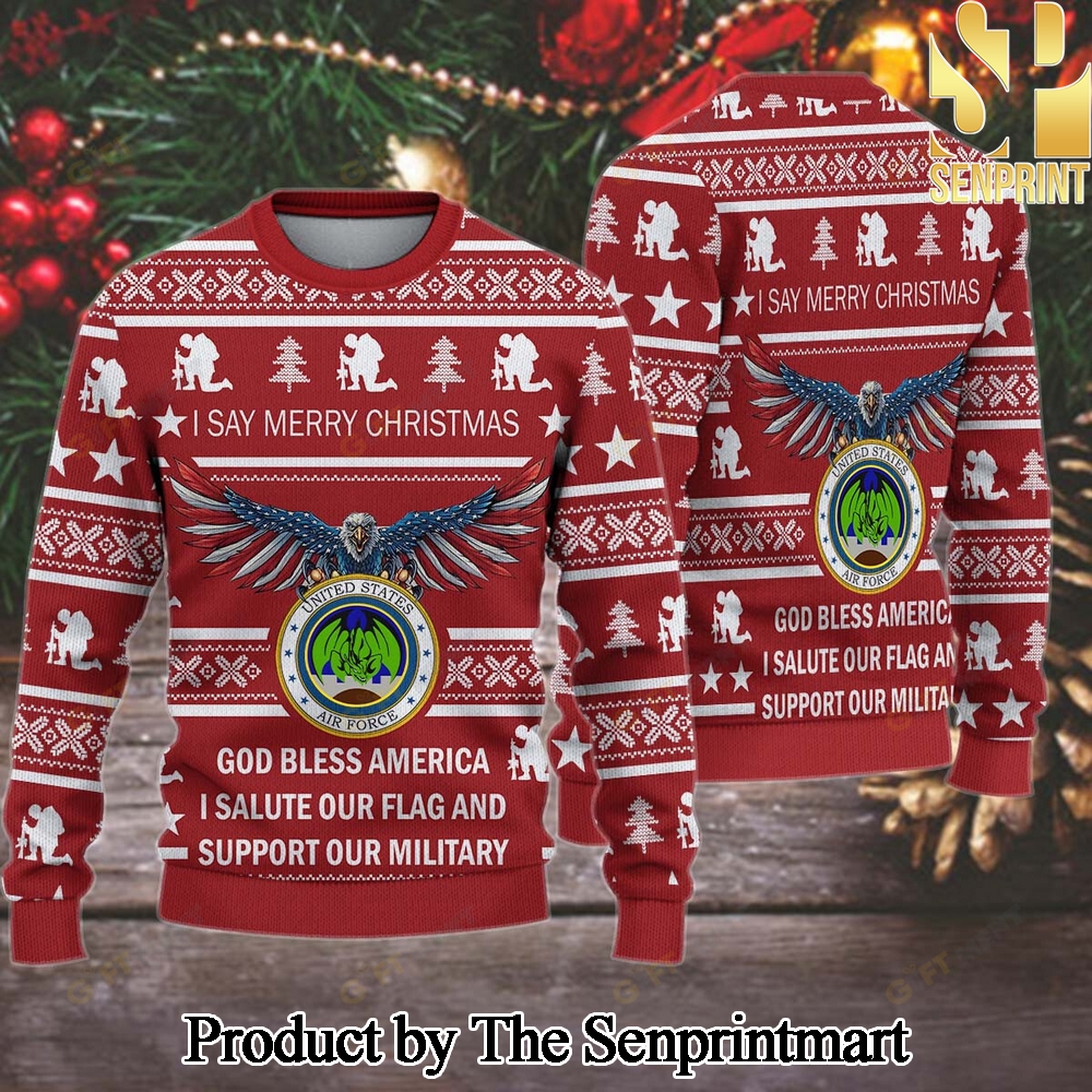 568th Security Police Squadron For Christmas Gifts 3D Printed Ugly Christmas Sweater SEN0614